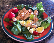 Salmon salad